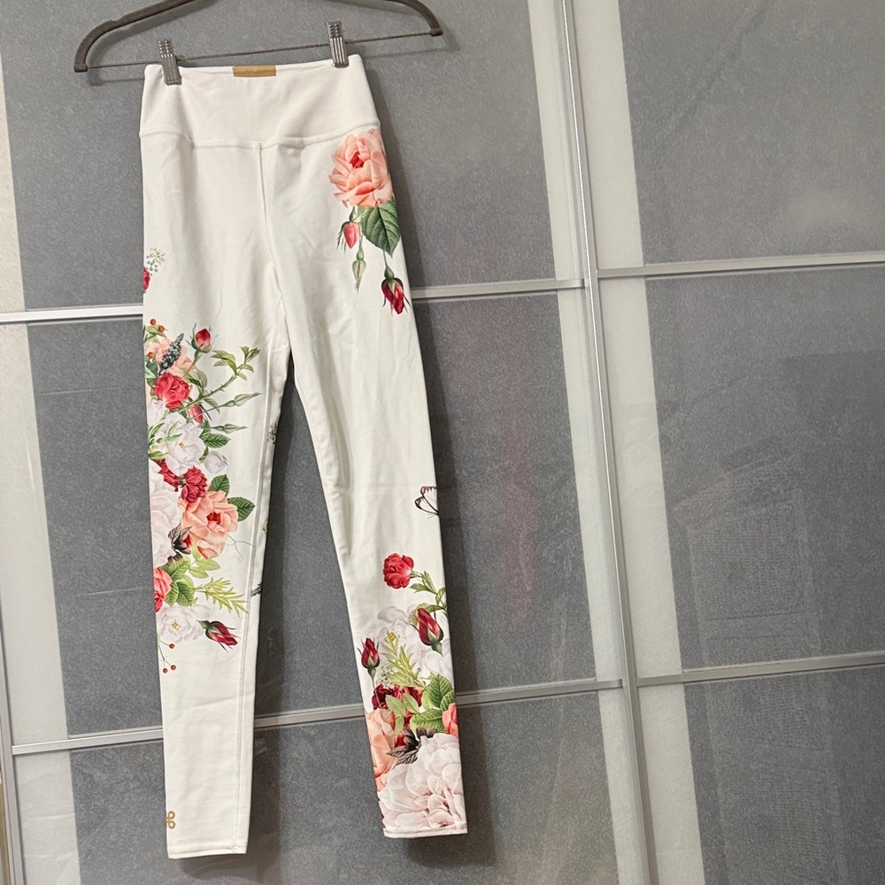 Floral High-Waisted Women leggings